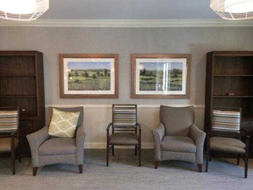 Assisted living security hanger installation