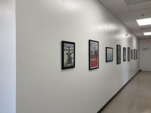 Business Installation - Helicopters Hallway View