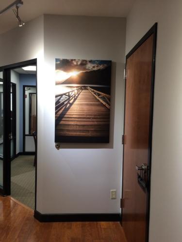 Business Hallway Installation